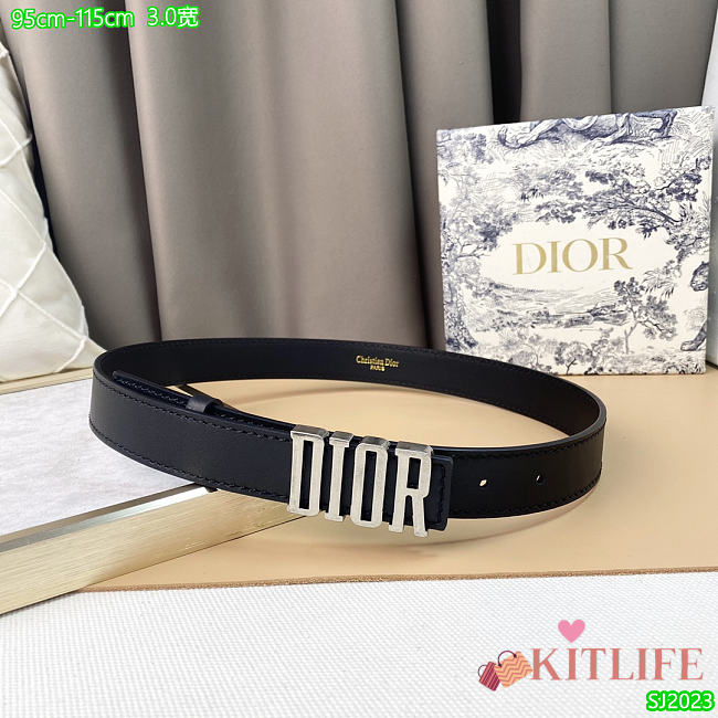 Kitlife Dior 3.0 cm Belt - 002 - 1