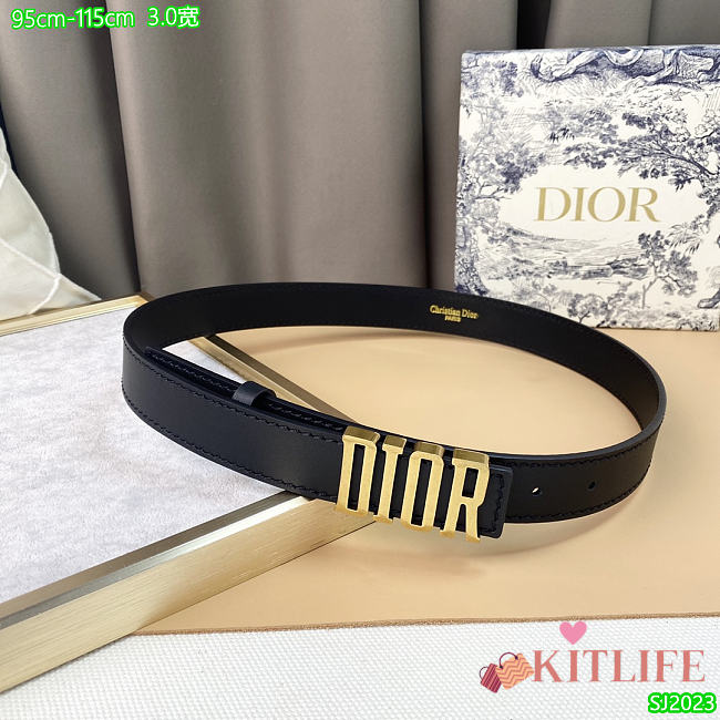 Kitlife Dior 3.0 cm Belt - 003 - 1