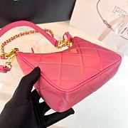 Kitlife Prada Re-Nylon mini-bag Pink SS 2023 - 22 x 18 x 6 cm - 2