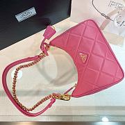 Kitlife Prada Re-Nylon mini-bag Pink SS 2023 - 22 x 18 x 6 cm - 4