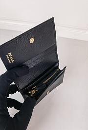 Kiltife Prada Wallet Bkack - 11.2 x 8.5 cm - 5