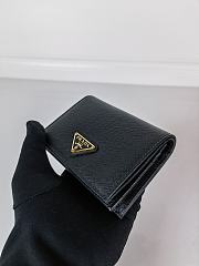 Kiltife Prada Wallet Bkack - 11.2 x 8.5 cm - 2