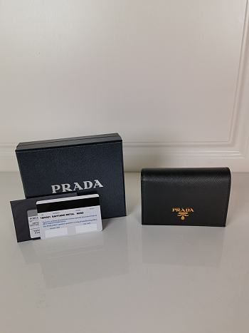 Kiltife Prada Wallet Bkack 000 - 11.2 x 8.5 cm