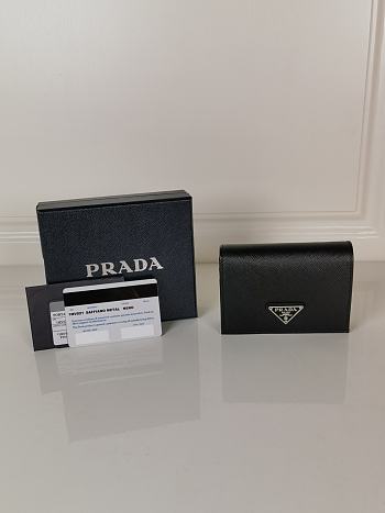 Kiltife Prada Wallet Bkack 001 - 11.2 x 8.5 cm