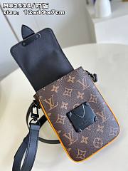 Kiltife Louis Vuitton LV S Lock vertical wallet Brown - 12 x 19 x 7 cm - 4