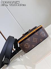 Kiltife Louis Vuitton LV S Lock vertical wallet Brown - 12 x 19 x 7 cm - 5