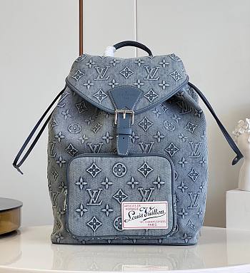 Kitlife Louis Vuitton Backpack Denim - 32x40x19 cm