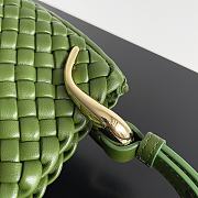 Kitlife Bottega Veneta Small Clicker Shoulder Bag Green - 28 x 10 x 24 cm - 3