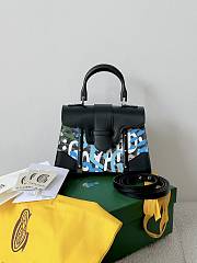 Kitlife Goyard saigon Structure PM Bag Lettres Camouflage Blue - 20 x 15 x 7.5cm - 1