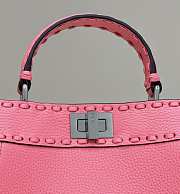 Kitlife Fendi Peakaboo Small Pink Bag - 23 x 18 x 11 cm - 2