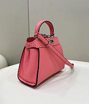 Kitlife Fendi Peakaboo Small Pink Bag - 23 x 18 x 11 cm - 3