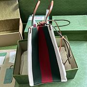 Kitlife Gucci Large Interlocking G Tote Bag In Canvas - 34 x 28 x 18.5 cm - 2