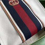 Kitlife Gucci Large Interlocking G Tote Bag In Canvas - 34 x 28 x 18.5 cm - 5