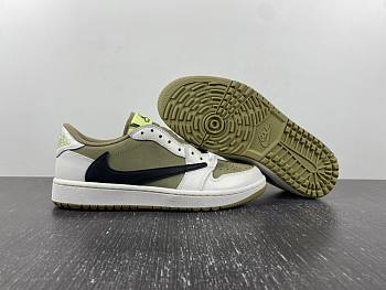 Kitlife Nike Travis Scott X Air Jordan 1 Low Og Sail Sneakers 003