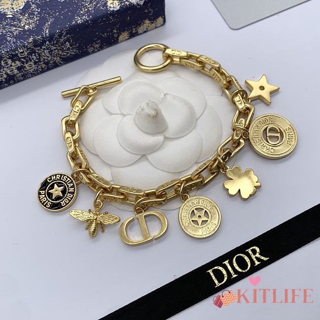 Kitlife Dior Bracelet Gold SS 2023 - 1