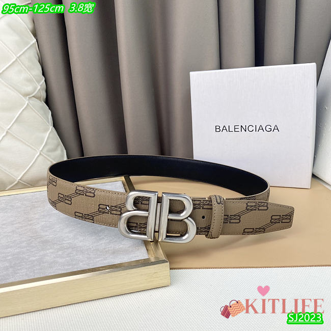 Kitlife Balenciaga 3.8 cm Belt - 001 - 1