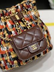 Kitlife Chanel Small Backpack Tweed SS 2023 - 16.5 × 17 × 12 cm - 6