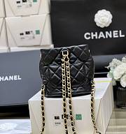 Kitlife Chanel Small Backpack Black SS 2023 - 16.5 × 17 × 12 cm - 4