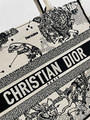 Kitlife Dior Book Tote Black SS 2023 - 36 x 18 x 28 cm - 3