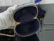Kitlife Louis Vuitton  Micro Vanity Handbag M82467 Blue -  11 x 10 x 8 cm - 3