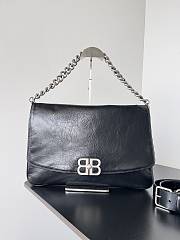 Kitlife BALENCIAGA BB Soft Small Flap leather shoulder bag - 36 x 23.8 x 4 cm - 1