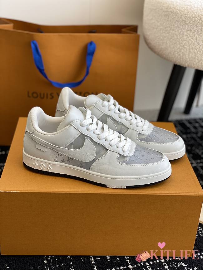 Kitlife LV X Nik Air Jorda 1 Low AJ1 Sneakers 001 - 1