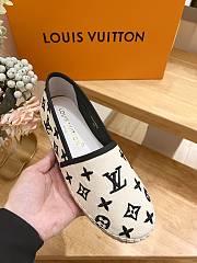 Kitlife Louis Vuitton By The Pool Starboard Flat Espadrille Black - 2