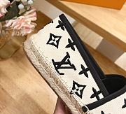Kitlife Louis Vuitton By The Pool Starboard Flat Espadrille Black - 4