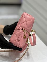 Kitlife Chanel Pink bag SS 2023 - 17 x 21 x 5.5 cm - 6