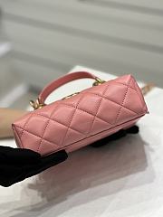 Kitlife Chanel Pink bag SS 2023 - 17 x 21 x 5.5 cm - 3