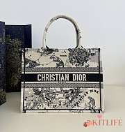 Kitlife Dior Book Tote Black SS 2023 - 36 x 18 x 28 cm - 2