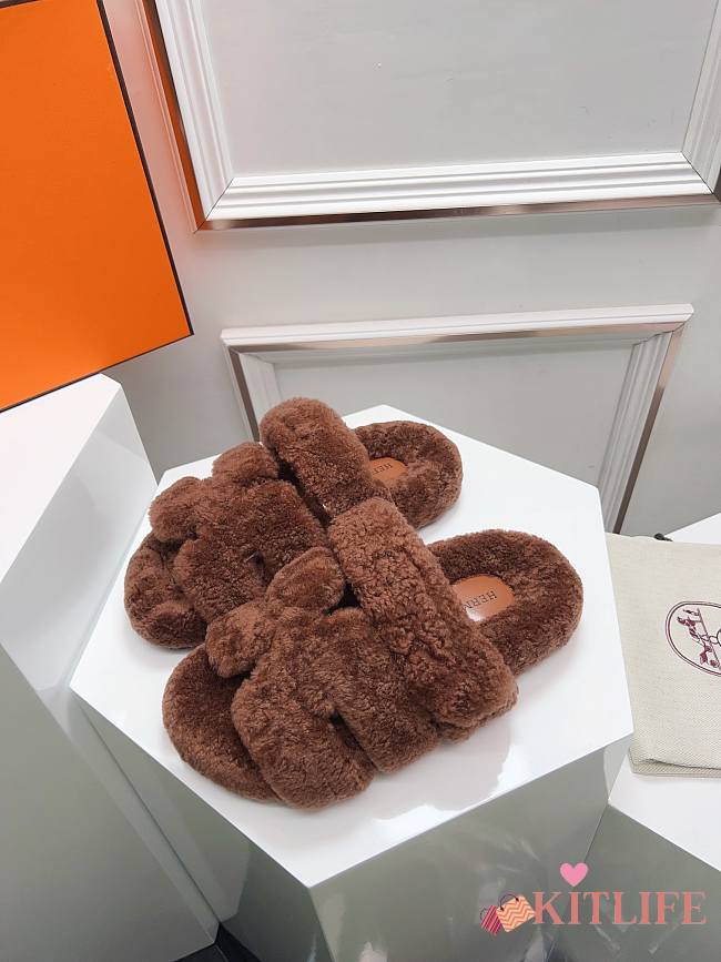 Kitlife Hermes Chypre sandal Brown - 1