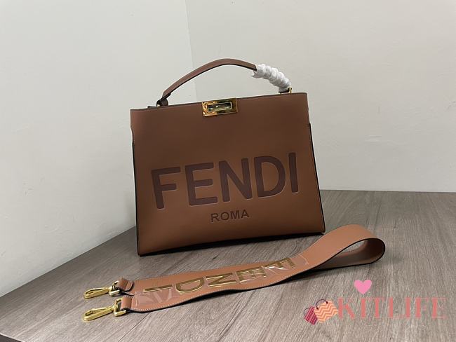 Kitlife Fendi Sunshine Brown - 33 x 25 x 12 cm - 1