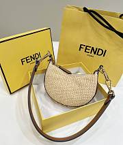 FENDI Fendigraphy Small Hobo Bag - 16.5 x 14 x 5 cm - 1