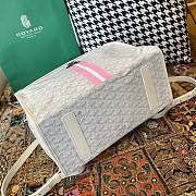 Kitlife Saint Léger goyard Backpack White - 37 x 15 x 34 cm - 2