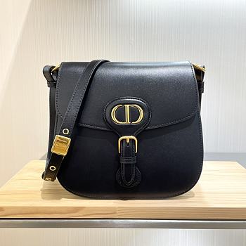 Dior Bobby Frame Bag Black - 20×19.5×10 cm