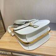 Dior Bobby Frame Bag White - 20×19.5×10 cm - 6