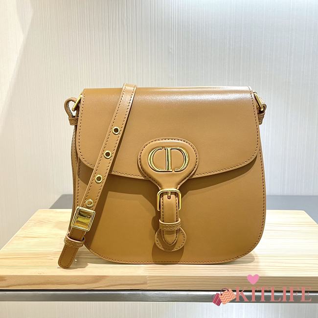 Dior Bobby Frame Bag Brown - 20×19.5×10 cm - 1