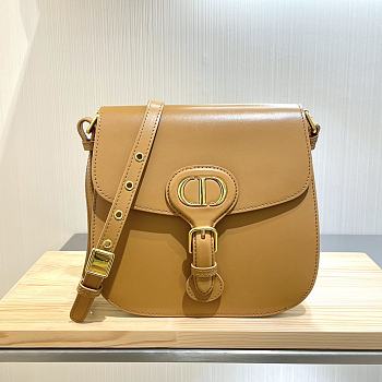 Dior Bobby Frame Bag Brown - 20×19.5×10 cm