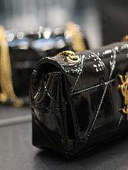 Kitlife Saint Laurent Jamie Flap Bag Quilted Patent Large Black - 20 x 12.5 x 6.5 cm - 5
