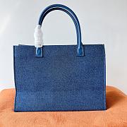 Kitlife VERSACE TOTE BAG Navy Blue & Oro - 39 x 30  x 15 cm - 5