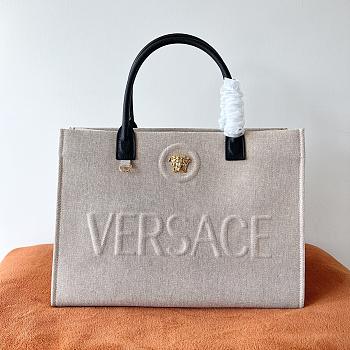 Kitlife VERSACE TOTE BAG Beige & Oro - 39 x 30 x 15 cm