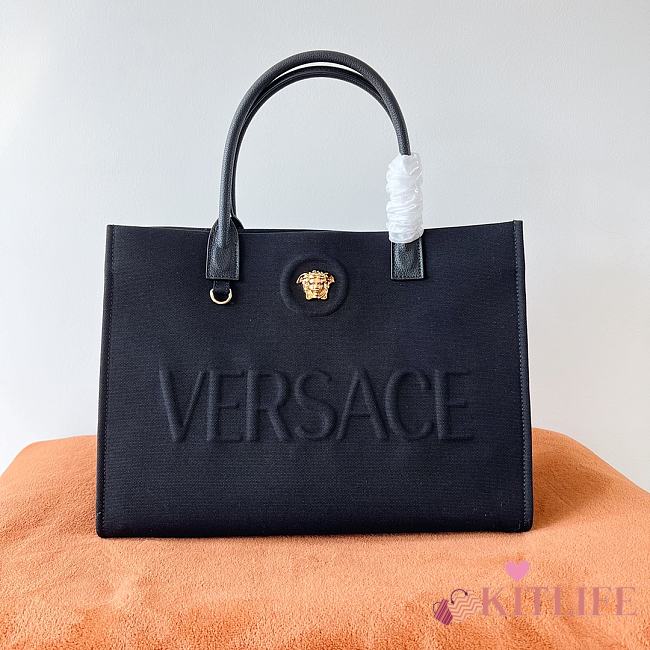 Kitlife VERSACE TOTE BAG Black & Oro - 39 x 30 x 15 cm - 1