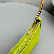 Kitlife JACQUEMUS Le Bisou Mousqueton leather shoulder bag Green - 26 x 17 x 15 cm - 6