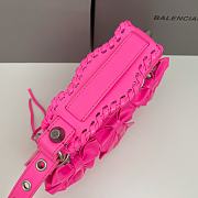 Kitlife BALENCIAGA Le Cagole Shoulder Bag Xs  Fluo Pink - 26 x 16 x 8 cm - 2