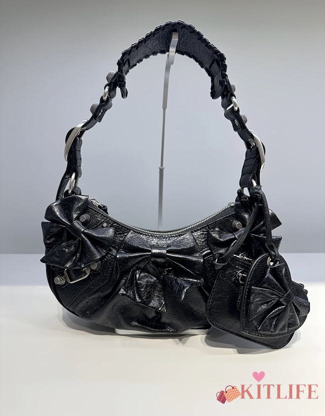 Kitlife BALENCIAGA Le Cagole Shoulder Bag Xs Fluo Black - 26 x 16 x 8 cm - 1