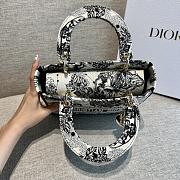 KITLIFE DIOR MINI LADY D-LITE BAG BLACK - 20 cm - 2