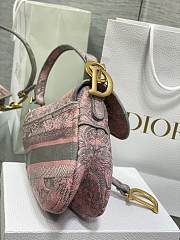 Kitlife Dior Saddle Bag Pink SS 2023 - 25 cm - 3