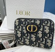 Kitlife Dior Wallet Blue - 11 x 8 x 9cm - 1