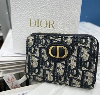 Kitlife Dior Wallet Blue - 11 x 8 x 9cm